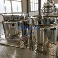 Mélangeur émulsifiant sous vide 500L avec chauffage électrique et refroidissement, en acier inoxydable, pour la fabrication de crèmes cosmétiques