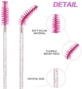 50Pcs Custom Disposable Eyelash Brushes Portable <b>Lash</b> <b>Extension</b> Makeup Tool - Product Image 6
