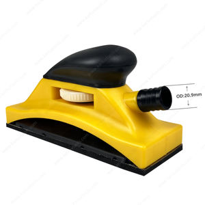 Bloc de ponçage à main sous vide multi-trous, réglable, 70x198mm, pour l'entretien des voitures, meulage mural et plat - Product Image 3