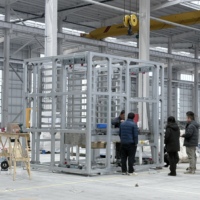 Módulo automatizado de clasificación vertical, carga de 50 kg, sistema de almacenamiento y organización inteligentes