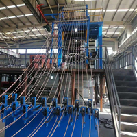 Máquina de fundición continua de varillas de cobre de 8 mm, línea de fundición ascendente de varillas de cobre sin oxígeno con servomotor