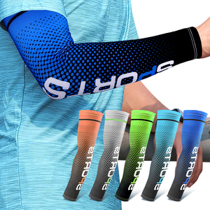 Manches de Protection Solaire Rafraîchissantes de Compression Sportive pour le Basketball, la Course, le Cyclisme, le Golf et les Sports de Plein Air - Product Image 2