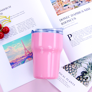 Vaso térmico mini de doble pared de acero inoxidable con logo personalizado, aislamiento al vacío, para sublimación, tipo shot o para <span class=keywords><strong>vino</strong></span>, con pajita - Product Image 1