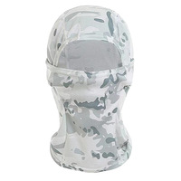Pasamontañas personalizado para deportes al aire libre sombrero bordado a prueba de viento máscara de esquí camuflaje gorra de montar
