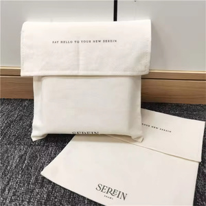 Chuanghua Organic Cotton <b>Envelope</b> Bag Custom Logo Muslin Dust Pouch for <b>Gifts</b> Printed Logo - Product Image 1