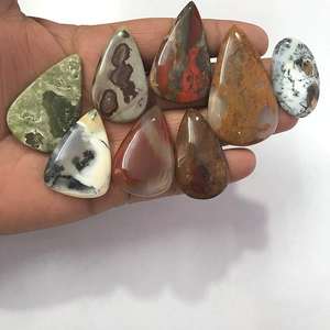 Natural Mix Semi Precious Gemstones 250 Carats Cabochons For Jewelry Making Loose Stones Multiple Colors Mixed Shapes - Product Image 2