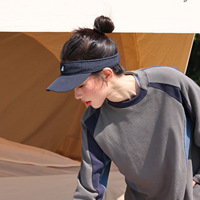 Nueva Gorra Trucker Bordada con Diseño de Velero, Unisex, Deportiva, Transpirable, Protección Solar para Verano, Gorra de Exterior sin Parte Superior