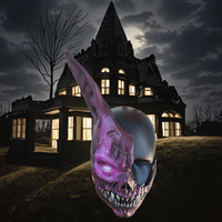 SHIJURDIN cadavre mari Latex masque fantaisie Cosplay Halloween mascarade Cosplay violet masque accessoires