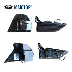 Luces traseras negras modificadas Greed 2016-2021 compatibles con el conjunto de luces traseras del Lexus LX570 - Product Image 5