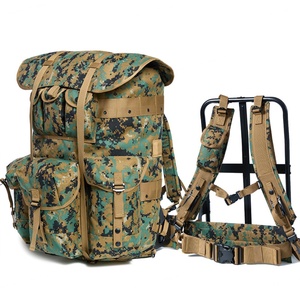 Tactical Survival <b>Rucksack</b> with PVC Lining and Metal Frame Internal Frame Backpack for Tactical Use - Product Image 4