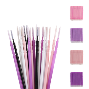 Disposable Long Tip <b>Micro</b> Brushes <b>Micro</b> Applicators for Eyelash <b>Extension</b> Cleaning - Product Image 4