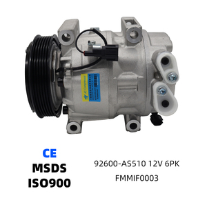 Compresseur de climatisation automobile 92600-AS510, compresseur de climatisation automobile avec embrayage de 129 mm, pour Nissan Infiniti FX45 M45 Q45 - Product Image 1