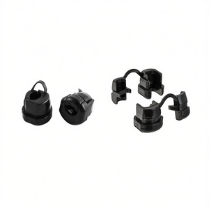 8mm Cable Grommet Black Cable <b>Clamp</b> For Wire Management - Product Image 3
