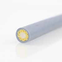 Cable de Control de Energía Flexible de Cobre con Aislamiento de PVC (Modelo YY 9*0.75) -20C~+70C para Máquinas de Automatización Industrial