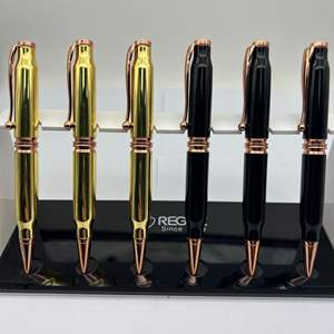 निर्माता बुलेट आकार का बोल्ट एक्शन मेटल बुलेट टैक्टिकल पेन स्मारिका उपहार लक्जरी सस्ती कीमत बॉल प्वाइंट बॉलपॉइंट गन पेन - Product Image 4