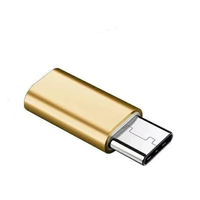 Adaptateur Micro Femelle vers USB-C Mâle pour Téléphone Portable et Ordinateur Portable
