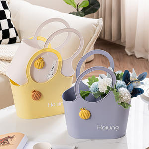 Panier de douche rectangulaire Haiung 2,0-3,0 L, sac de rangement portable pour articles de toilette de salle de bain - Product Image 2