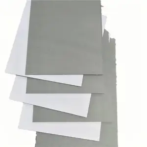 双工卡片纸板250GSM 300GSM 350GSM 400GSM双工背面灰色纸板，用于拼图/包装盒