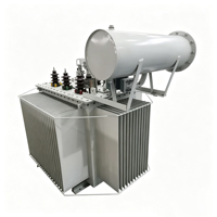 Transformateur industriel triphasé LUTE 1600 kVA, entrée 10 kV, sortie 480 V, groupe vectoriel Dyn11, transformateur abaisseur à noyau laminé 3D, 50/60 Hz, à bain d'huile