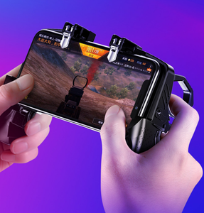 Игровой геймпад для смартфона с вентилятором, триггер-рукоятка, джойстик на 4 пальца, кнопка для стрельбы K21 - Product Image 4