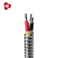 Cable Tipo AC90 o MC (BX) THHN/THWN con Núcleos Blindados AIA, 600V, Suministro de Fábrica en el Extranjero, 12/2, 14/2, 10/4