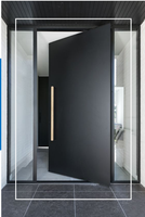 Porte d'entrée en acier Prima Security, design extérieur moderne, structure antivol pour villa, entrée principale de la maison, porte d'entrée