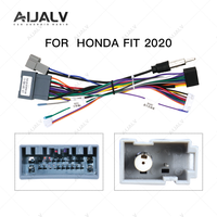 AIJIA Faisceau de câbles de voiture à bon prix d'usine pour HONDA FIT 2020 Câblage Alimentation Android Mp5 Panneau de lecteur Radio Cordon d'alimentation principal