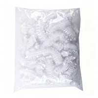 Film alimentaire élastique jetable pour la conservation des aliments, 1 micron d'épaisseur, film plastique pour bols, assiettes, fruits, légumes, vente en gros