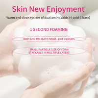 Gel douche liquide hydratant de luxe aux acides aminés Oasis Bloom Private Label OEM/ODM avec équilibre du pH pour femmes adultes