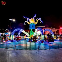 Nouvelle Conception Manège Poulpe Volant pour Parc d'Attractions, Machine de Jeu Rotative Poulpe pour Centre Commercial