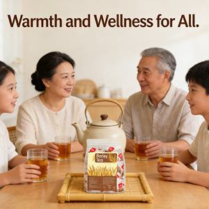 أكياس شاي الشعير الطبيعي العضوي الممتاز - دعم كامل للجهاز الهضمي، تنظيف الجسم وصحة الطحال، فوائد تبريد - 5 جرام × 30 كيس - Product Image 6