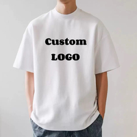 T-shirt Oversize Personnalisé en Gros 230 G/m² Coton 100% de Haute Qualité Homme Femme à Épaules Tombantes