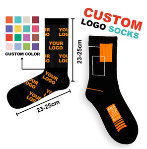 HEPOLILO Logo Personnalisé Modèle Différent Chaussettes de Fitness Drymax Exécutant Basket-Ball hommes Compression Chaussettes de <span class=keywords><strong>Sport</strong></span> - Product Image 2