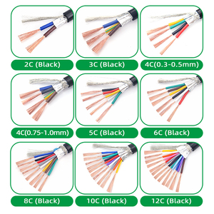 Cavo Flessibile Schermato Multicore EHGS RVVP <span class=keywords><strong>2</strong></span> 3 4 <span class=keywords><strong>5</strong></span> 6 7 8 Fili, con Filo di Rame Isolato in PVC, per Alimentazione Audio Auto - Product Image 3