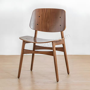 Kursi Makan Kayu Nordik Mewah Berkualitas Tinggi untuk Restoran Modern, Perjamuan, atau Penggunaan Apartemen - Product Image 6