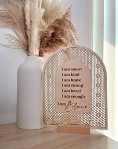 12 mois nouveau-né naissance record découpé au laser souvenir <span class=keywords><strong>en</strong></span> <span class=keywords><strong>bois</strong></span> bébé <span class=keywords><strong>porte</strong></span> signe jalon Plaque - Product Image 6