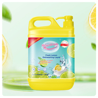 2L d'ingrédients biologiques sans résidu Labels privés Détergent de cuisine détergent liquide vaisselle ingrédients liquides