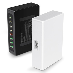 Estación de Carga Rápida HNT de 250W GaN con 8 Puertos, 4A4C, Enchufe US/UK/EU para Laptop, <span class=keywords><strong>Adaptador</strong></span> de Corriente <span class=keywords><strong>USB</strong></span> Tipo C para <span class=keywords><strong>Apple</strong></span> - Product Image 4