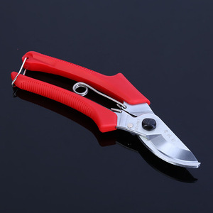Domestic 120 Pruning Shears Stainless Steel Hand Pruner For Garden Tree Trimming 20-30 Mm Red Handle - Product Image 1