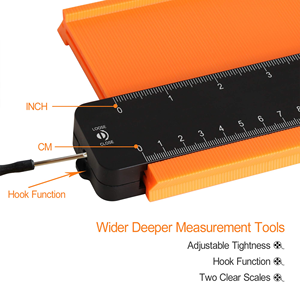 Gabarit <span class=keywords><strong>de</strong></span> contour multifonctionnel Imbot Industrial OEM/ODM, 10 pouces, en ABS, pour le travail du bois, les revêtements <span class=keywords><strong>de</strong></span> sol et le bricolage - Product Image 3