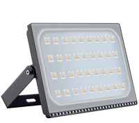 Projecteur LED 100W IP65 avec capteur de mouvement PIR pour la sécurité extérieure, éclairage de stade / chantier - Ultra fin 120lm/W