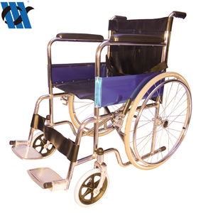 BDWC809 Aleación de aluminio ligera Silla de ruedas plegable manual Equipo de rehabilitación de sanatorio de hospital - Product Image 5