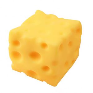 Cube Stress <b>Ball</b> Sensory Slow-Rebound Shapeable <b>Squeeze</b> Big Block Squishy Cheese - Product Image 2