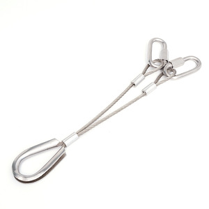 ตะขอสลิงลวดสแตนเลสขนาด 24 มม. สำหรับแขวนป้ายโฆษณา - Product Image 3