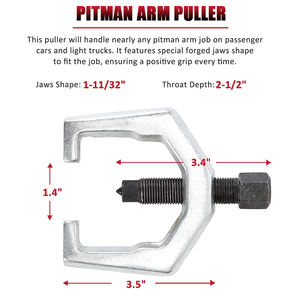 مجموعة أدوات نهاية قضيب الربط لخدمة الطرف الأمامي جهاز تقسيم محمول 5 ، فاصل ، ساحب ذراع بيتمان - Product Image 6