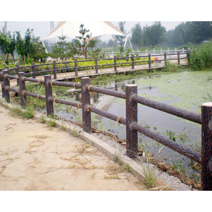 Molde de cemento para valla de imitación madera para riberas, parques, jardines, patios y áreas escénicas, y tablero protector de hormigón para construcción - Product Image 1