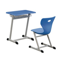 Ensemble table et chaise d'écolier pour projet en Arabie Saoudite, mobilier scolaire, bureau et chaise de classe
