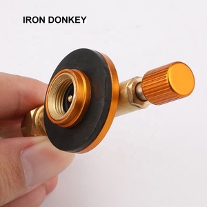 IRONDONKEY, accesorios para quemador de estufa de campamento, cabeza de estufa al aire libre, válvula de inflado de tanque de Gas, válvula de inflado de tanque de Gas de alta montaña - Product Image 4