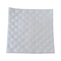 Feuille de coton insonorisante et isolante thermique automobile de bonne qualité, blanche, ignifuge, conforme aux normes VOC, épaisseur 25 mm, pour voiture