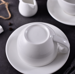 Wholesale LOMATO Custom Logo Ceramic Coffee Cup | 260ml/340ml/380ml/460ml | Large Capacity Eco-Friendly Dishwasher Safe Latte - Product Image 4